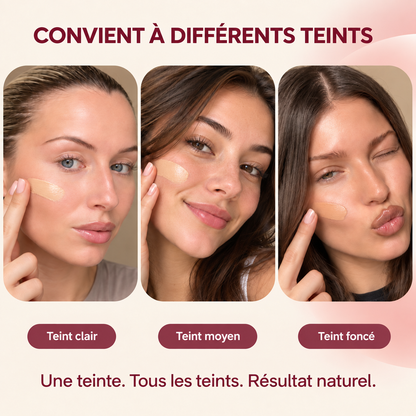 Novamelle Color Changing Foundation – skin-tones – FR